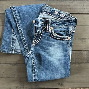 Miss me jeans like new condition size 28/6